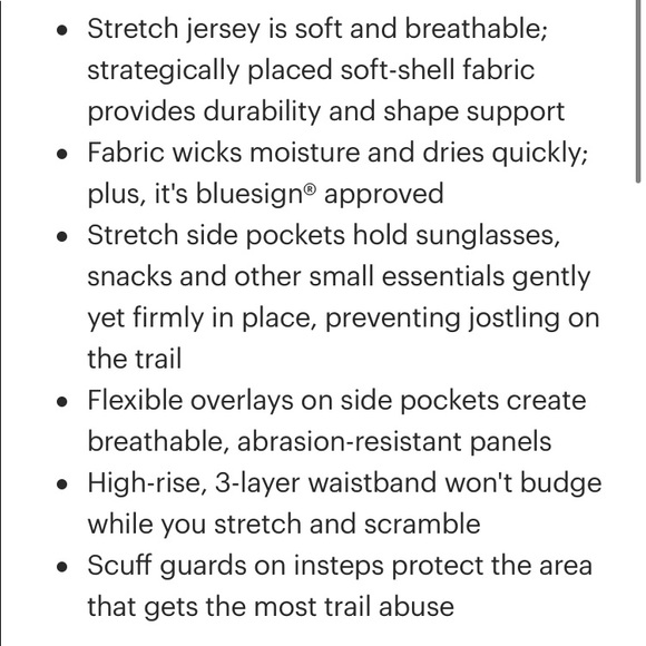 REI HIKING TIGHTS - XL - NWT - army green - Picture 5 of 5